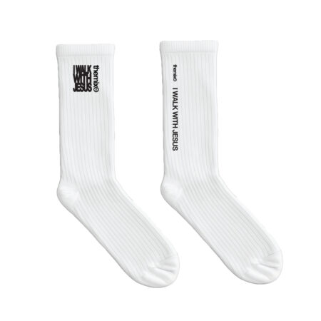 I Walk With Jesus Socks