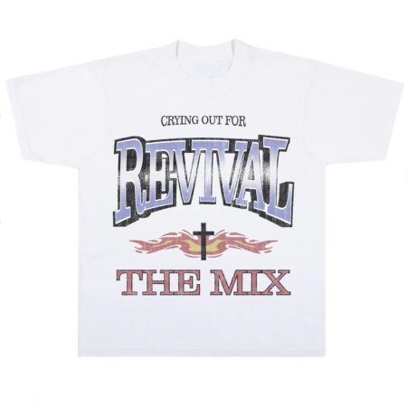 Revival graphic tee by Common Rags, front view